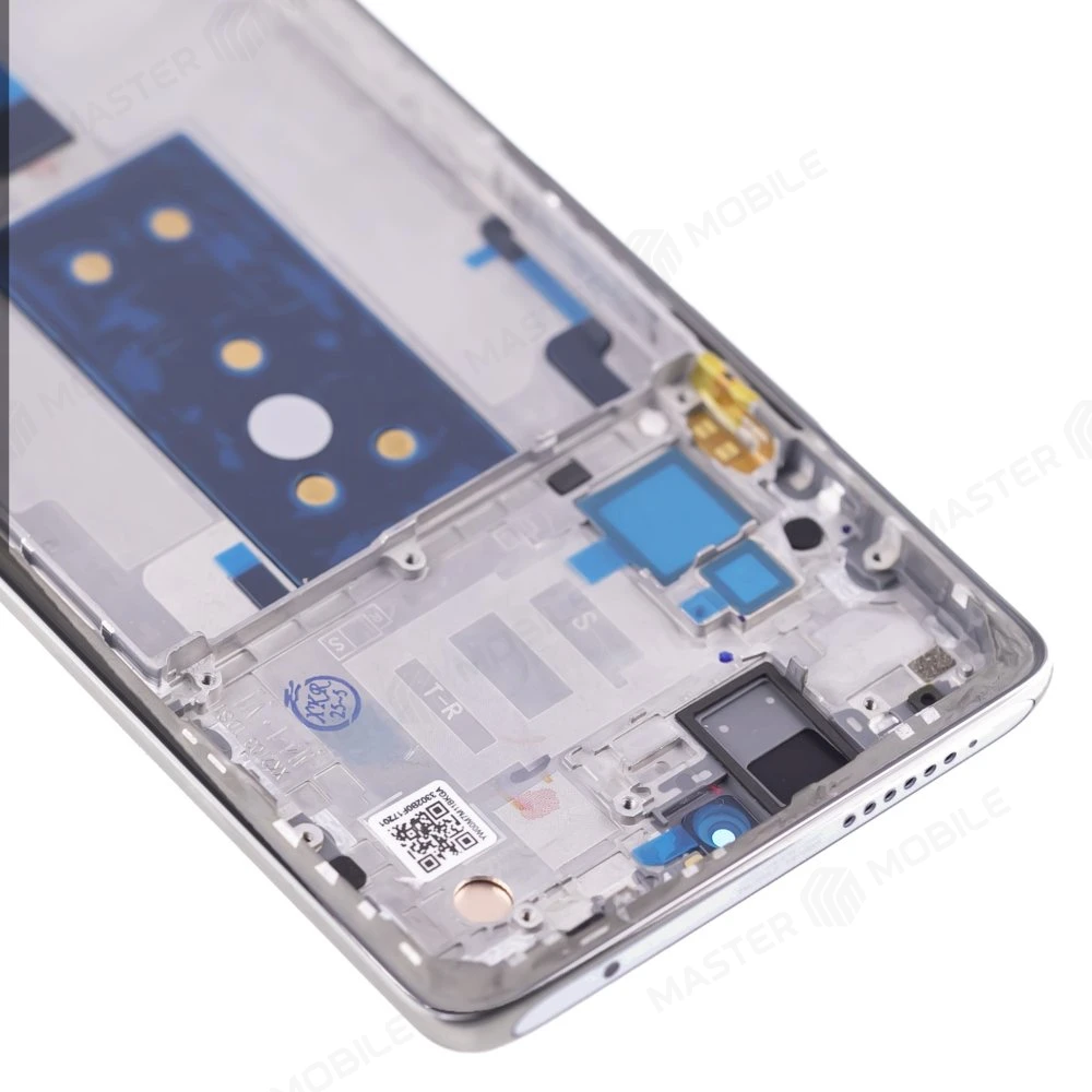 Дисплей для Xiaomi 11T (21081111RG) / 11T Pro (2107113SG) + тачскрин (серебристый) (в рамке) (ORIG100) (SP) фото №3