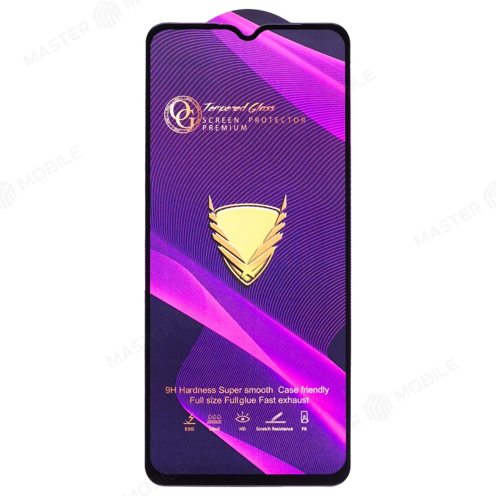 Защитное стекло OG Glass (3 в 1) для OnePlus Nord N20 SE (CPH2469) (черный) фото №1