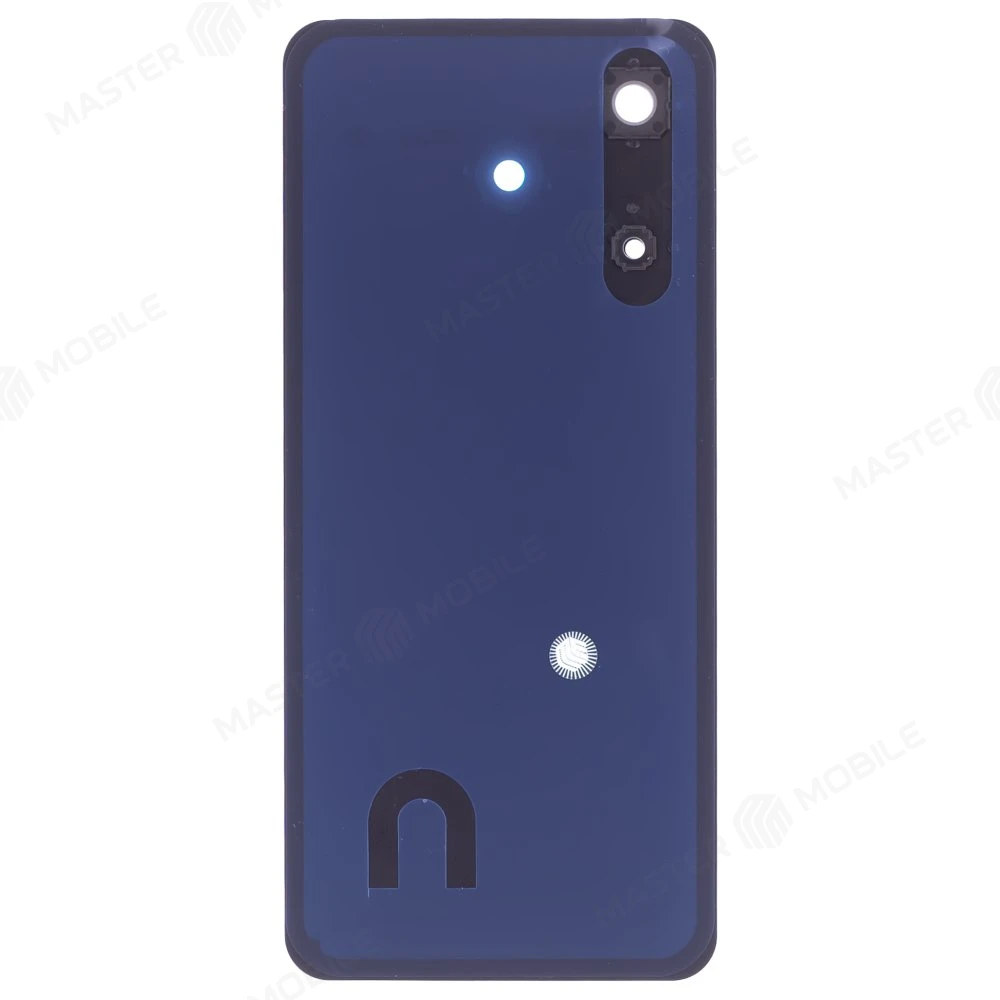 Задняя крышка для Tecno Spark 10 (KI5q) (черный) (в сборе со стеклом камеры) фото №2