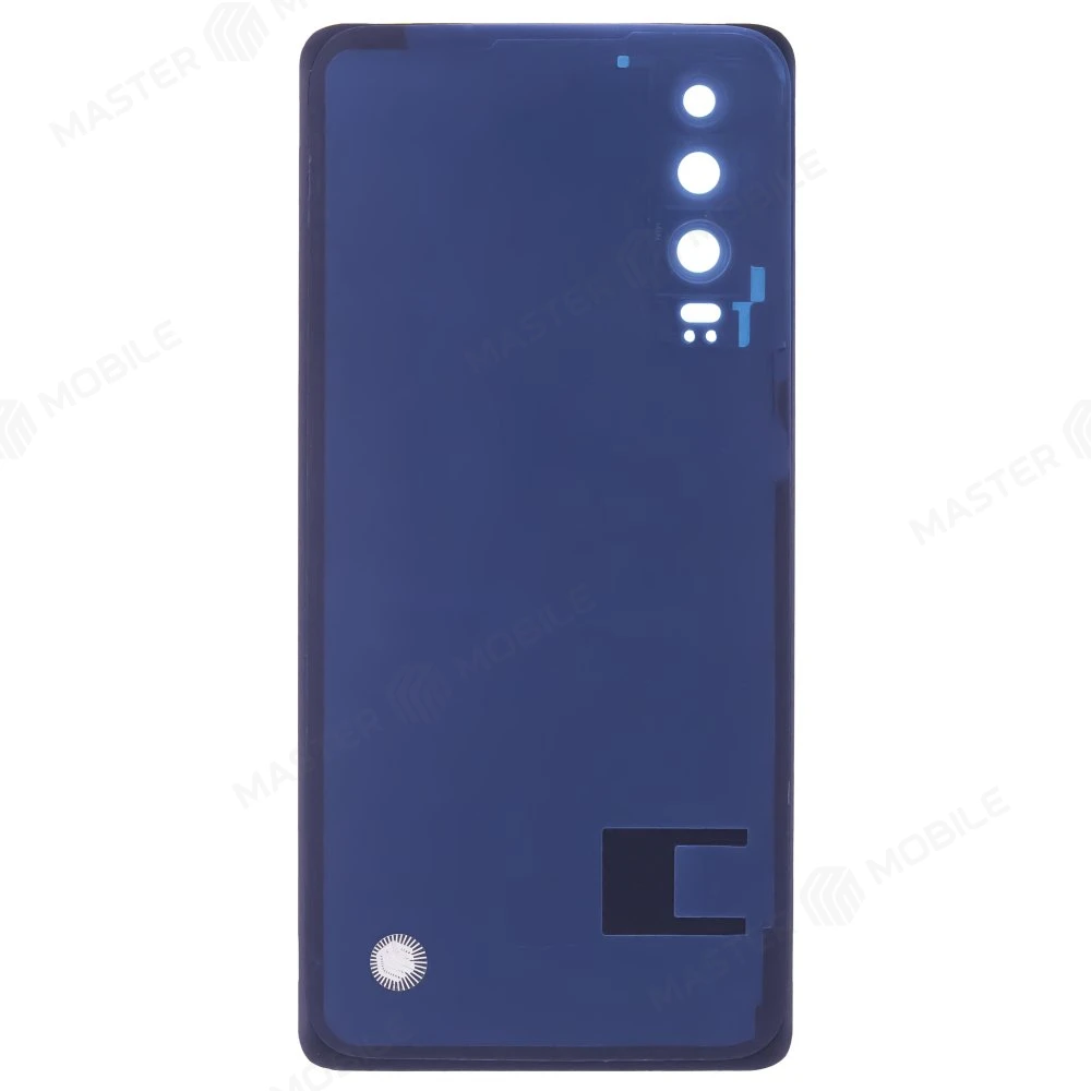 Задняя крышка для Huawei P30 (ELE-L29) (черный) (в сборе со стеклом камеры) фото №2