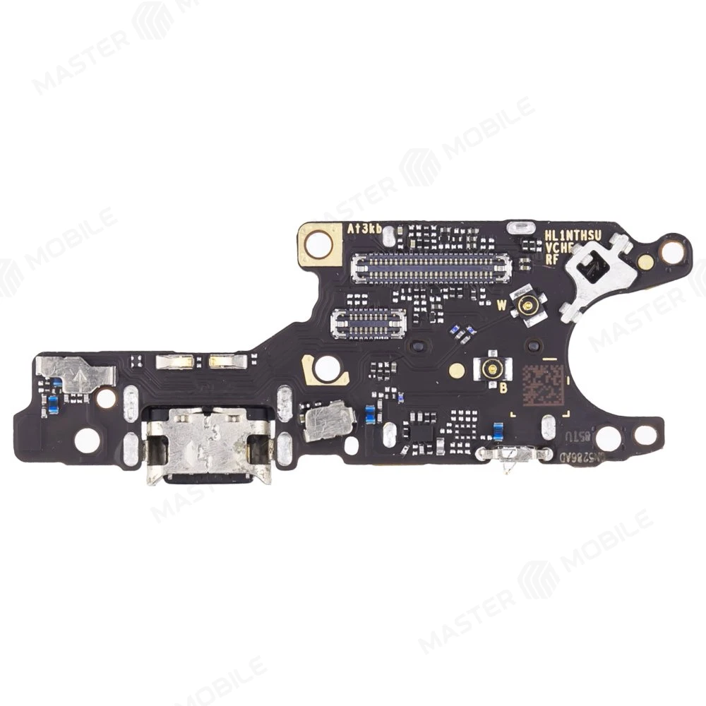 Нижняя плата для Huawei Nova 9 (NAM-LX9) с комп. + разъем зарядки + микрофон + разъем SIM (ORIG100)  фото №1