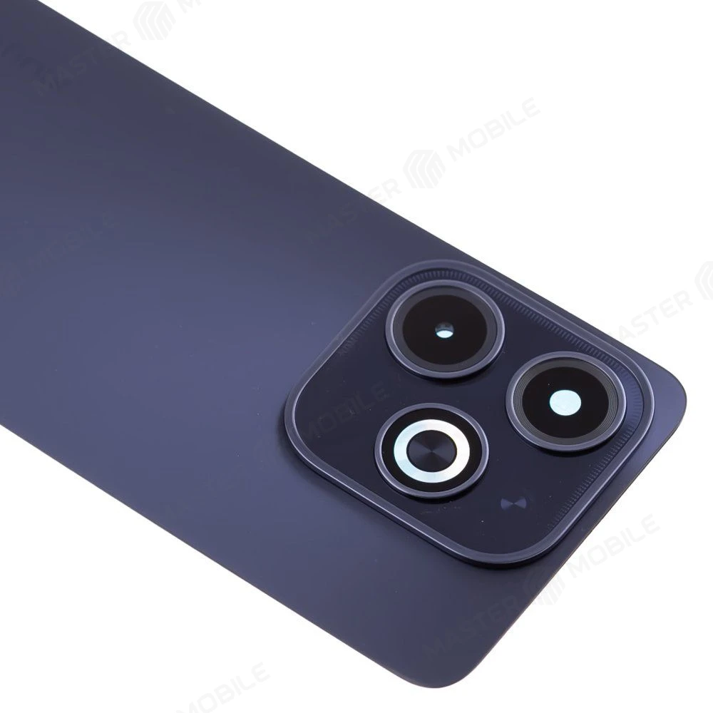 Задняя крышка для Infinix Hot 40i (X6528B) (черный) (в сборе со стеклом камеры) фото №3