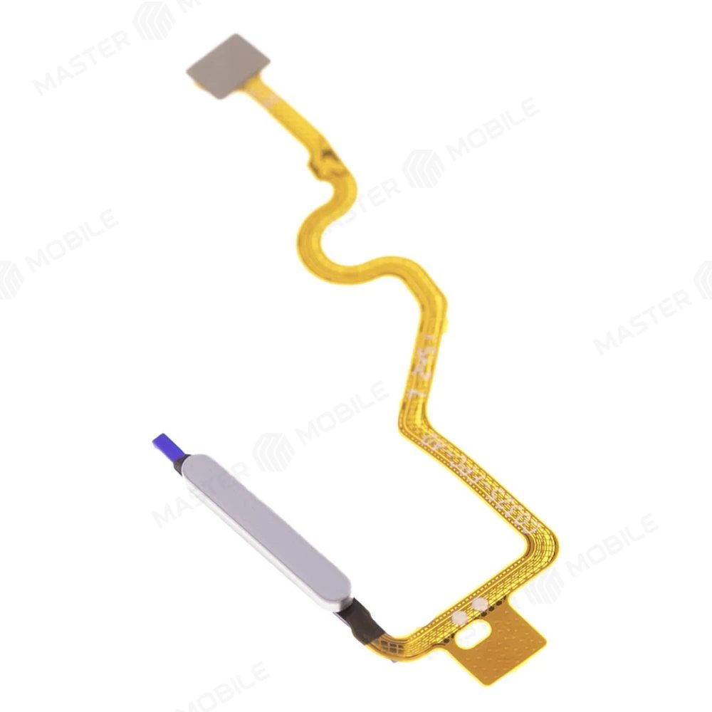 Шлейф для Tecno Spark GO 2 (KM4) с комп. + сканер отпечатка пальца (серебристый)  фото №3