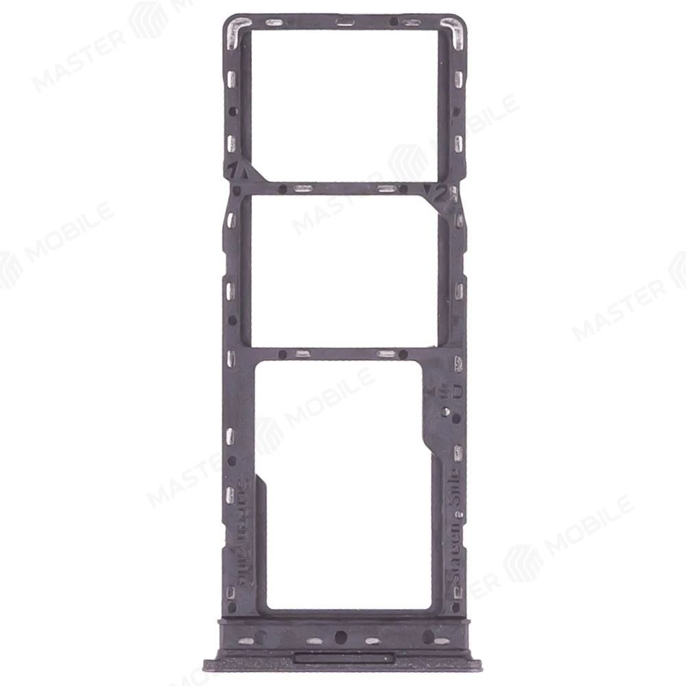 Держатель сим-карты для Tecno Spark 20 Pro (KJ6) (черный) фото №1