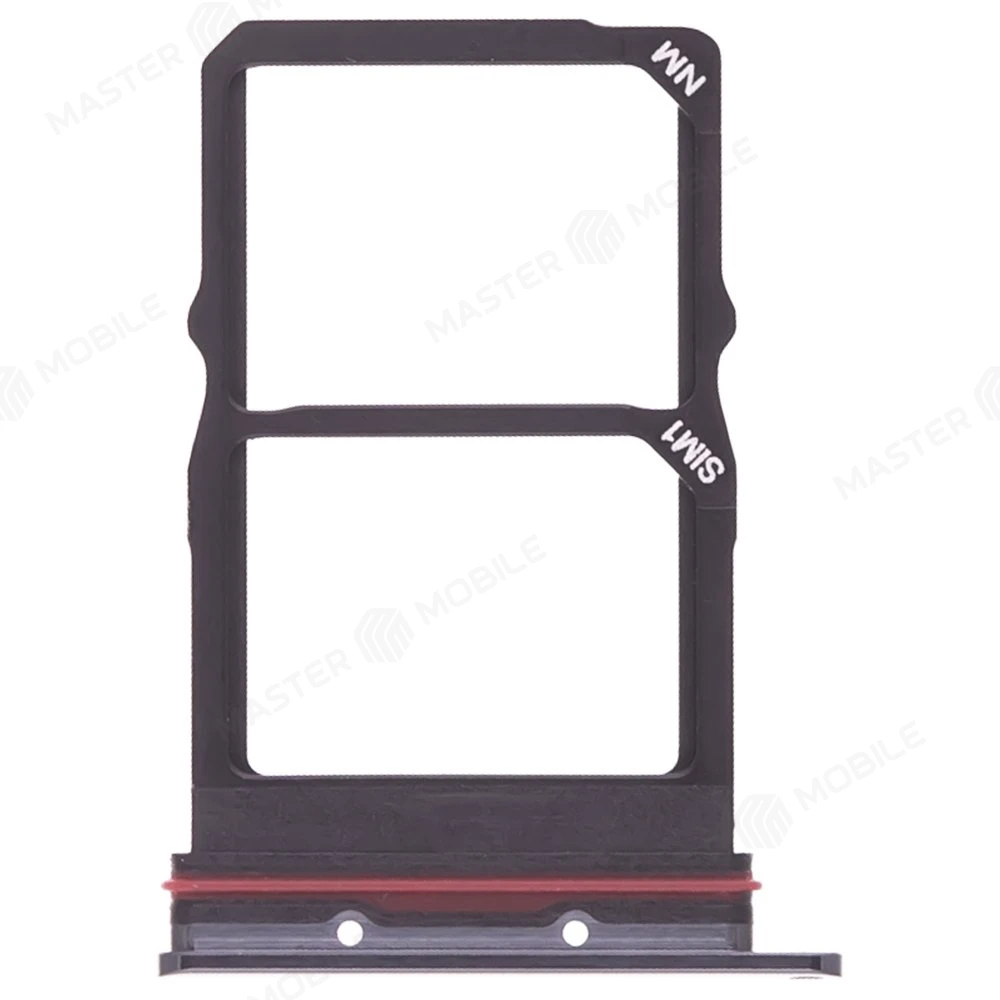 Держатель сим-карты для Huawei P50 Pocket (BAL-L49) (черный) фото №1