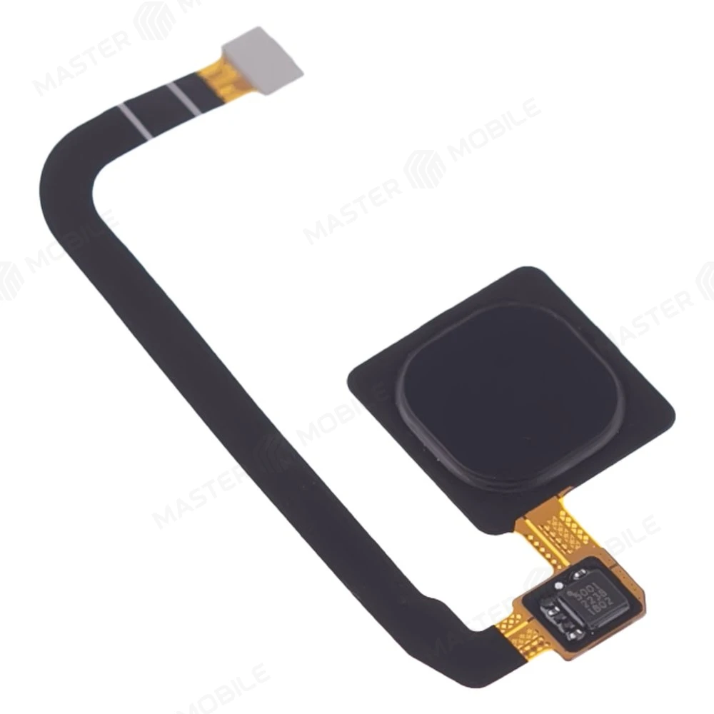 Шлейф для Xiaomi Mi Max 3 (M1804E4A) с комп. + сканер отпечатка пальца (черный)  фото №3