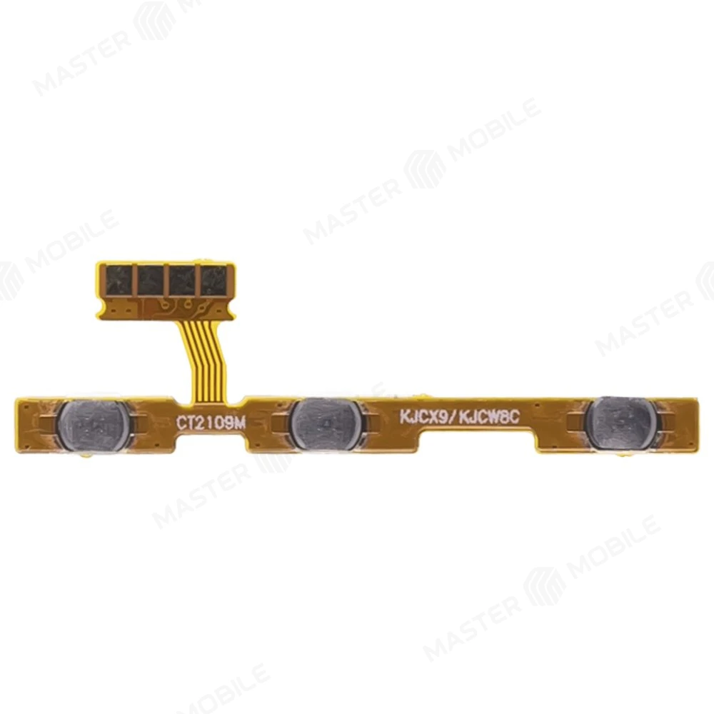 Шлейф для Huawei Honor 8C (BKK-AL10) с комп. (на кнопку включения и кнопки громкости)  фото №1