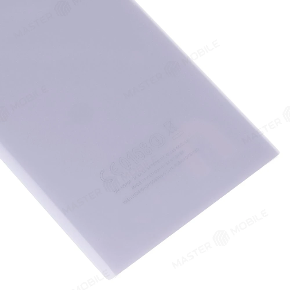 Задняя крышка для Samsung N970 Galaxy Note 10 (белый) фото №4