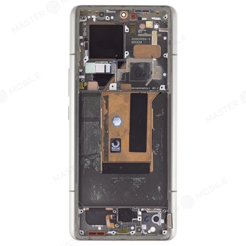 Дисплей для Xiaomi 13 Ultra (2304FPN6DC) + тачскрин (зеленый) (в рамке) (ORIG100) (SP) фото №2