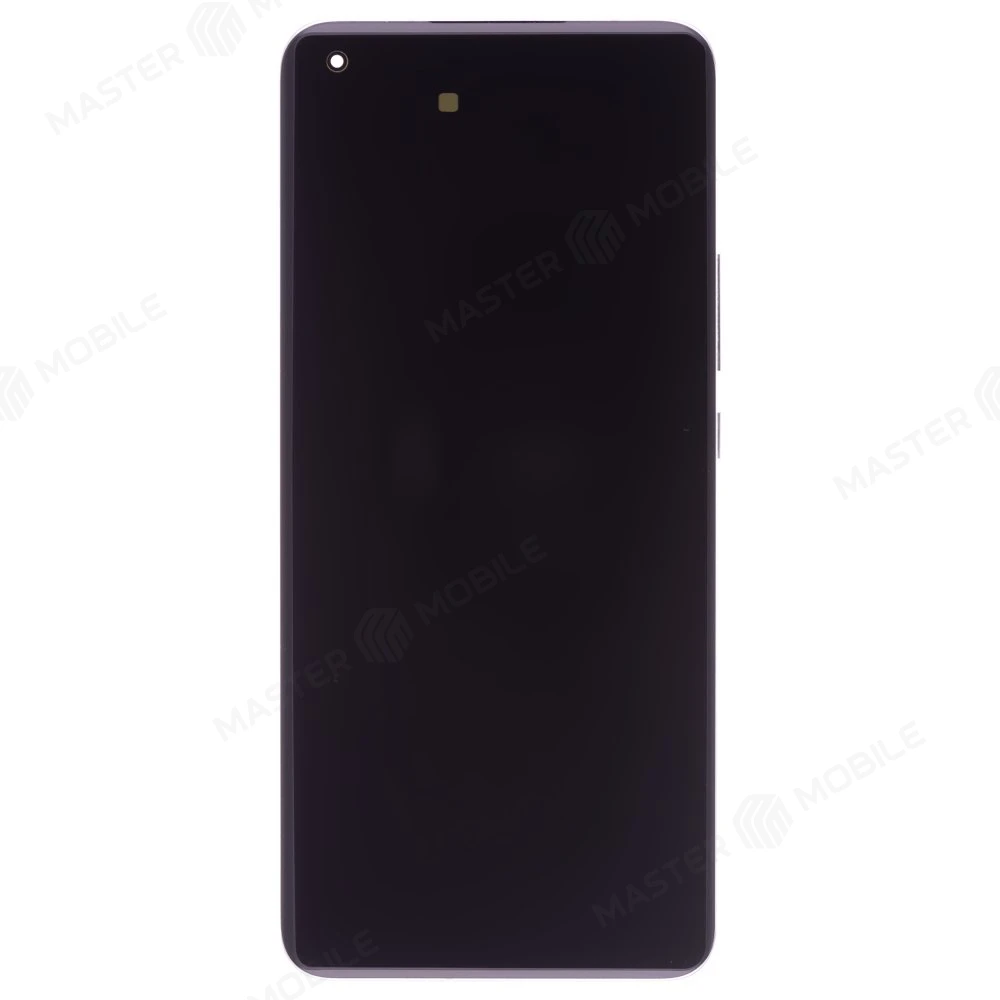 Дисплей для Xiaomi Mi 11 Ultra (M2102K1G) + тачскрин (серебристый) (в рамке) (ORIG100) (SP)