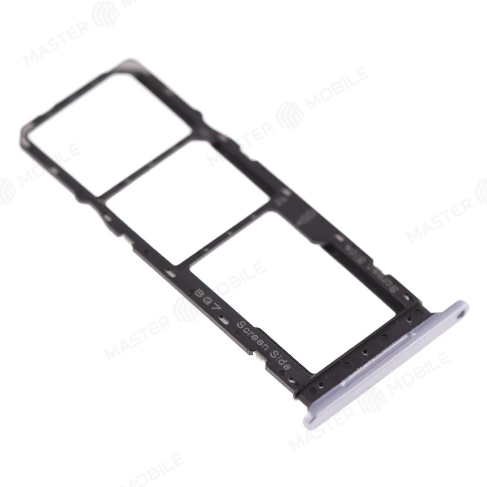 Держатель сим-карты для Tecno Spark 20C (BG7n) (белый) фото №3