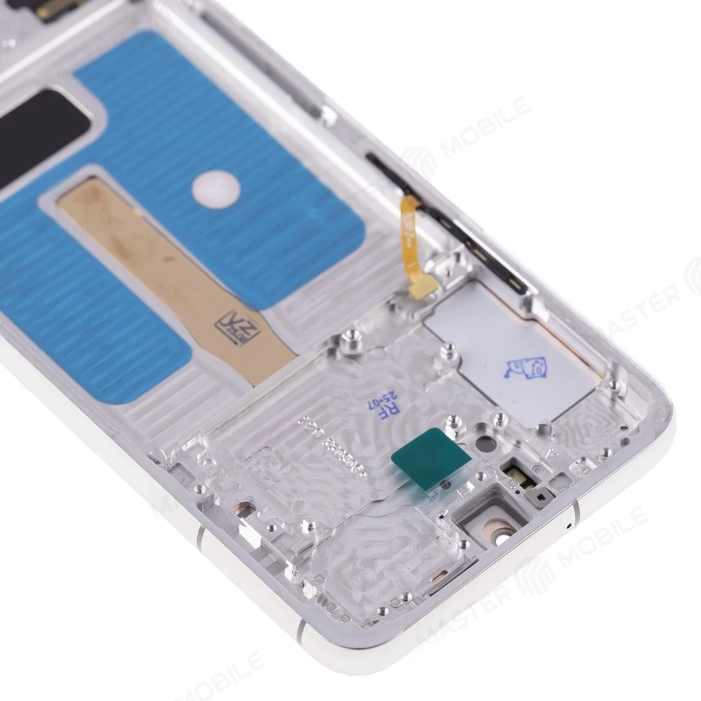 Дисплей для Samsung S906 Galaxy S22+ + тачскрин (серебристый) (в рамке) (OLED) (Full Size) фото №3