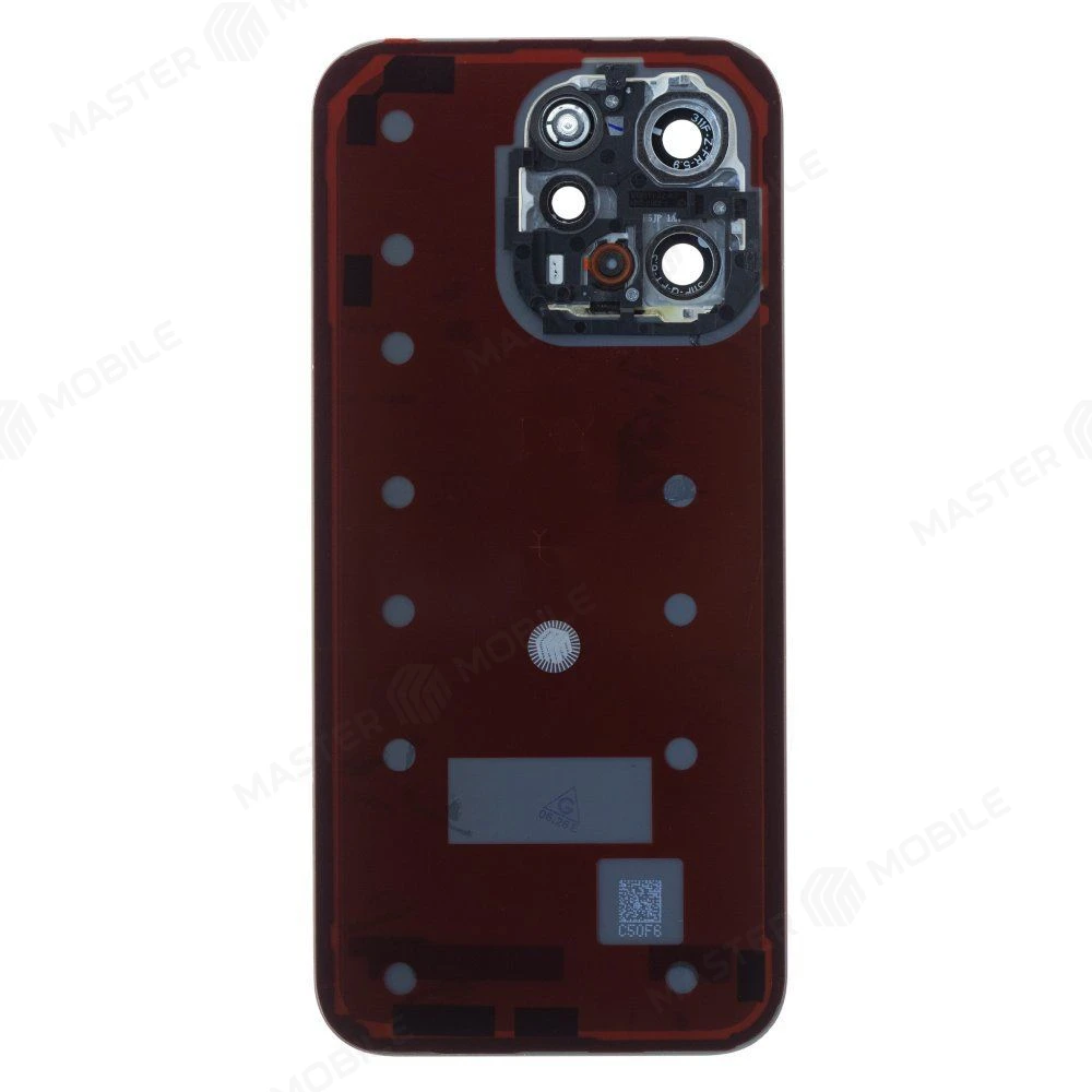 Задняя крышка для Vivo V70 (V2538) (серый) (в сборе со стеклом камеры) (ORIG100) фото №2