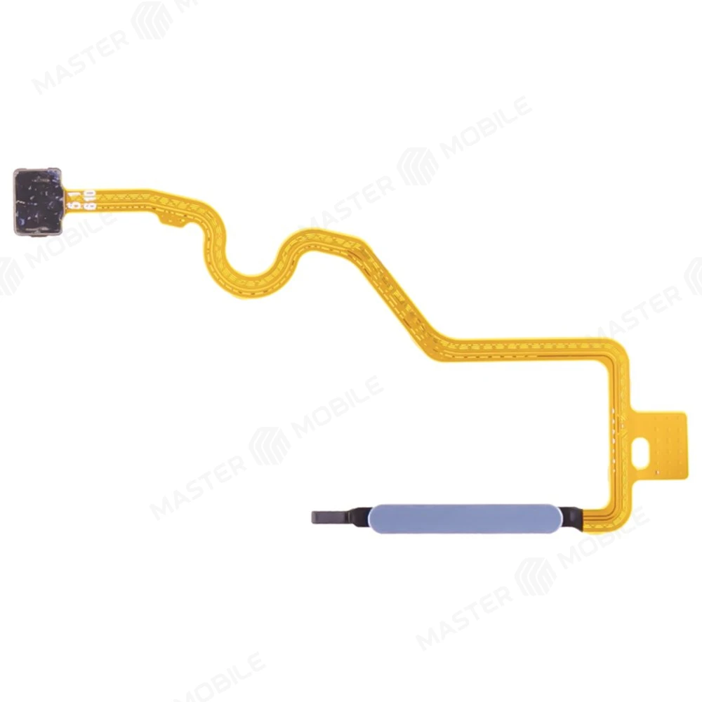 Шлейф для Infinix Hot 30i (X669) с комп. + сканер отпечатка пальца (голубой)  фото №1