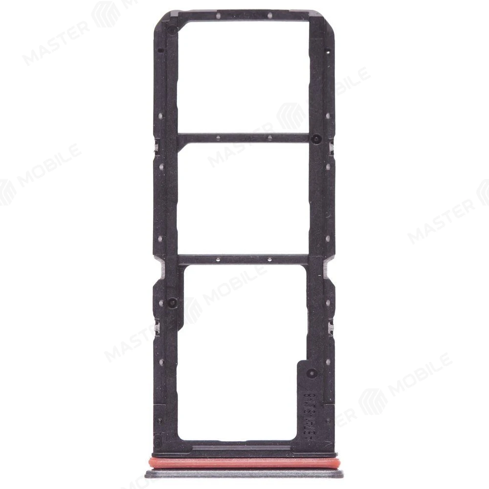 Держатель сим-карты для Realme C67 4G (RMX3890) (черный) фото №2