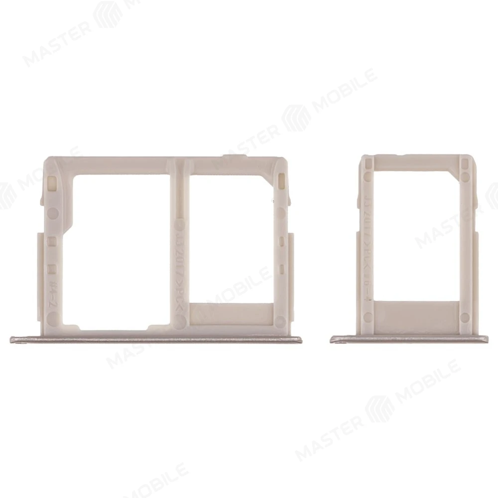 Держатель сим-карты для Samsung J330 Galaxy J3 (2017) / J530 Galaxy J5 (2017) / J730 Galaxy J7 (2017) (золотистый) фото №2