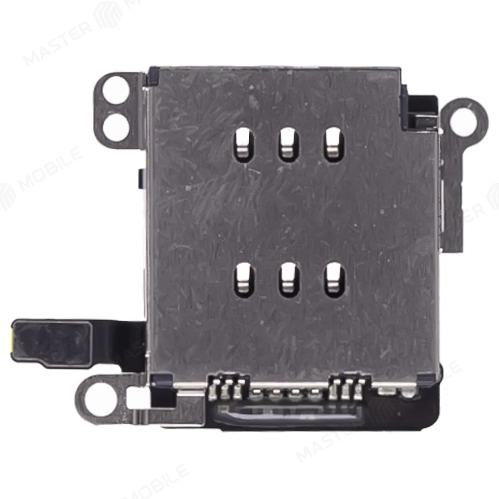 Шлейф для Apple iPhone Xr с комп. + разъем SIM (ORIG100) фото №2