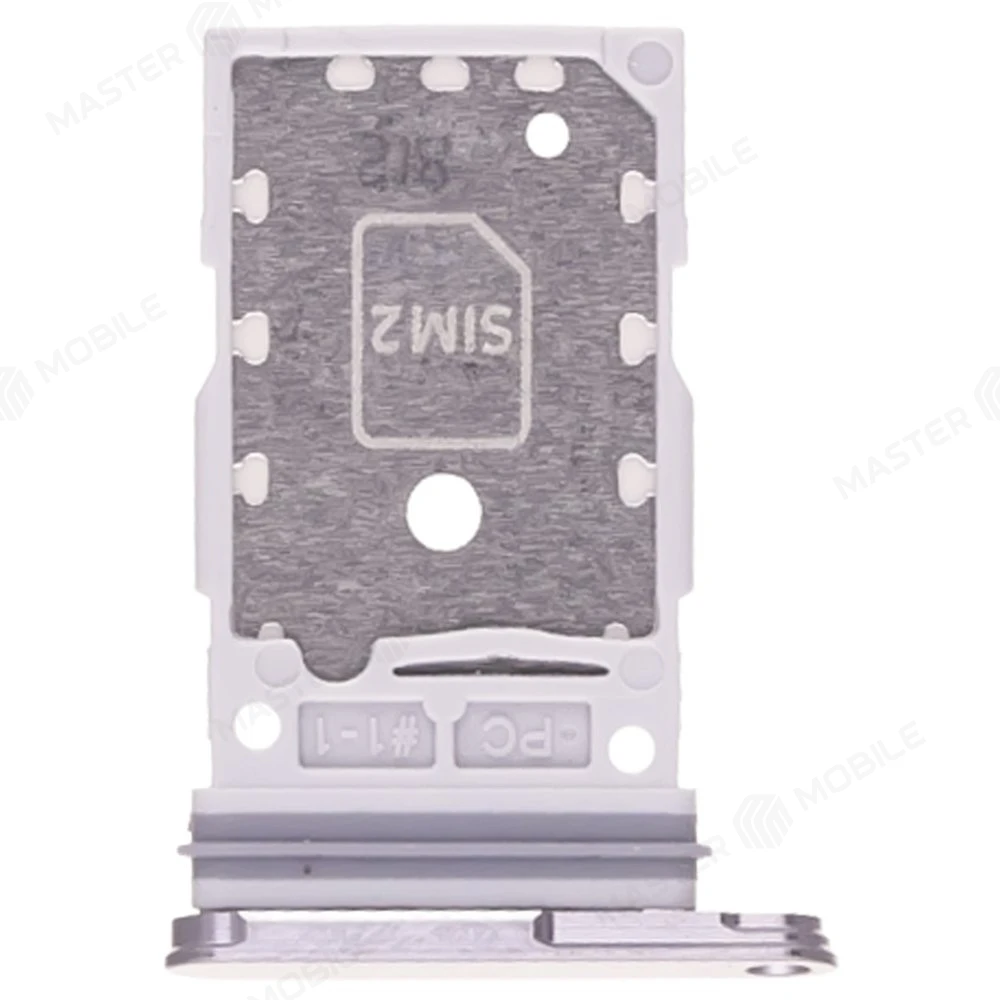 Держатель сим-карты для Samsung S931 Galaxy S25 / S936 Galaxy S25+ (серебристый) фото №2