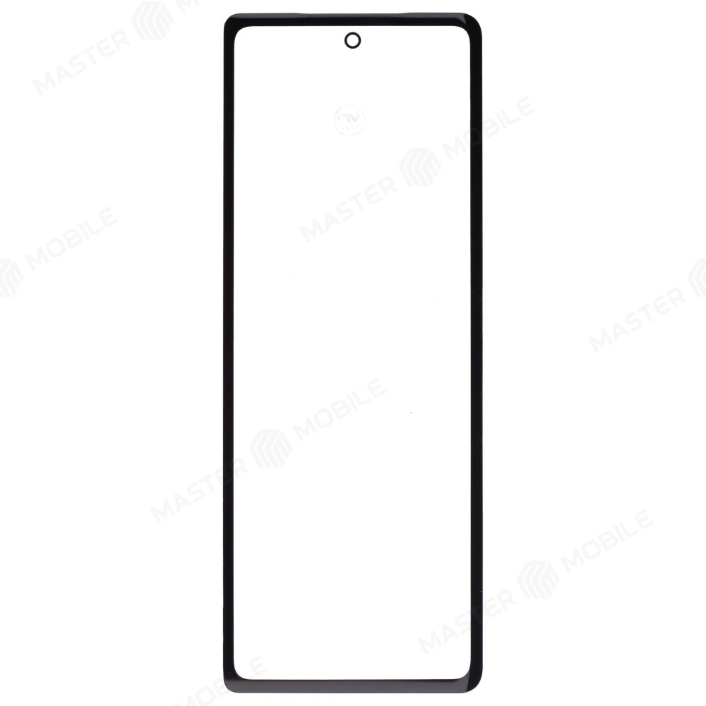 Стекло модуля для Samsung F916 Galaxy Z Fold 2 + OCA (черный)