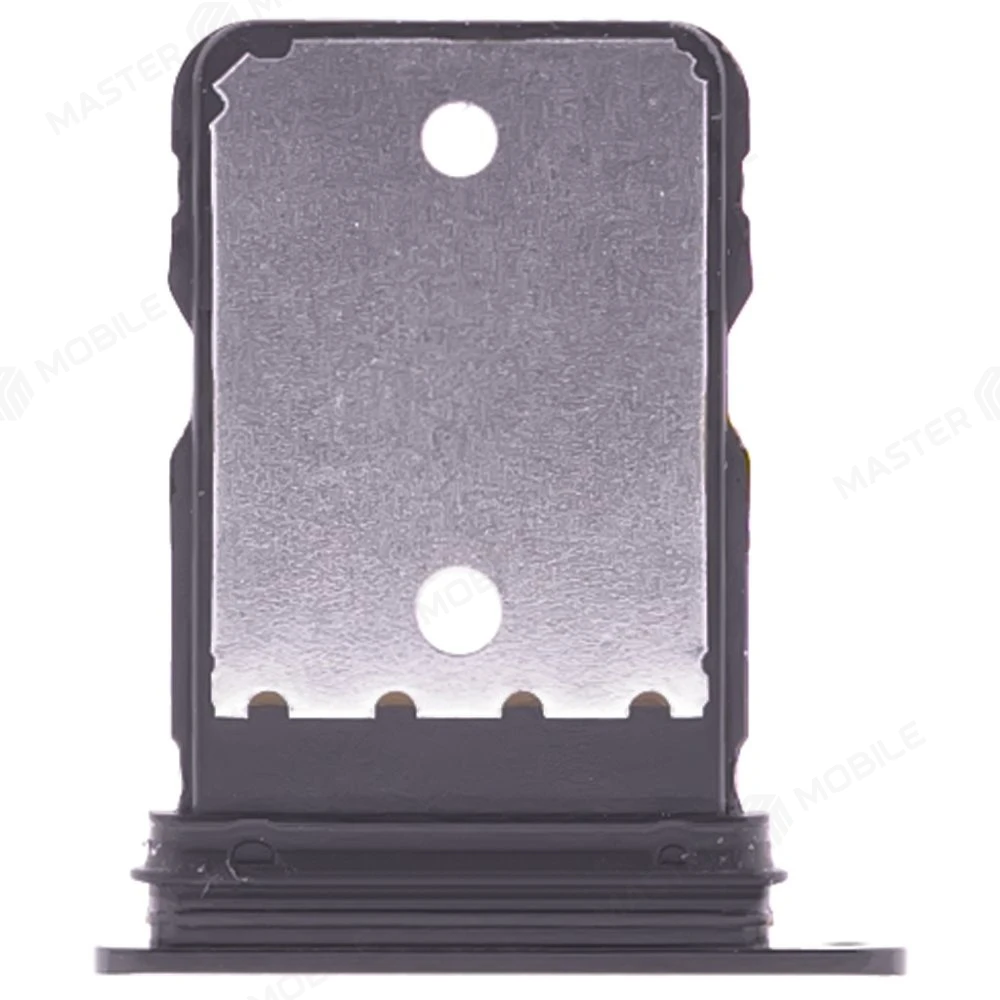 Держатель сим-карты для Google Pixel 6 Pro (GLUOG/G8VOU/GF5KQ) (черный) фото №2