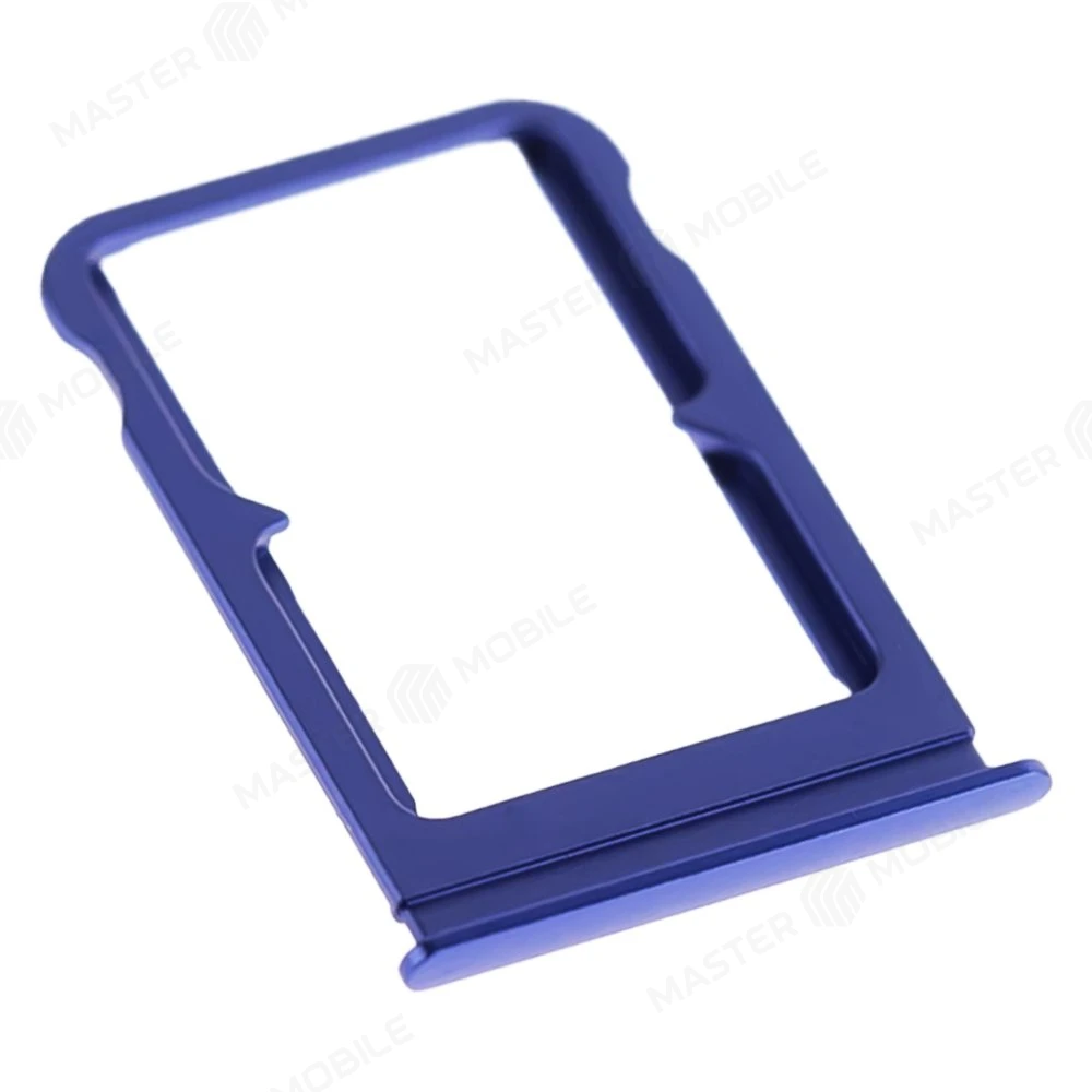 Держатель сим-карты для Xiaomi Mi 8 (M1803E1A) (синий)  фото №3