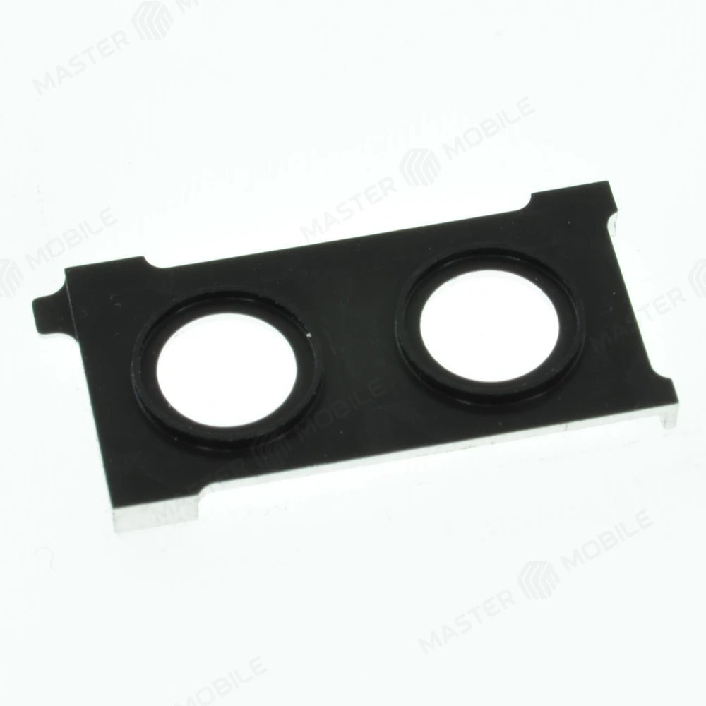 Стекло задней камеры для Xiaomi Mi 6 (MCE16) (черный) (в рамке) фото №1