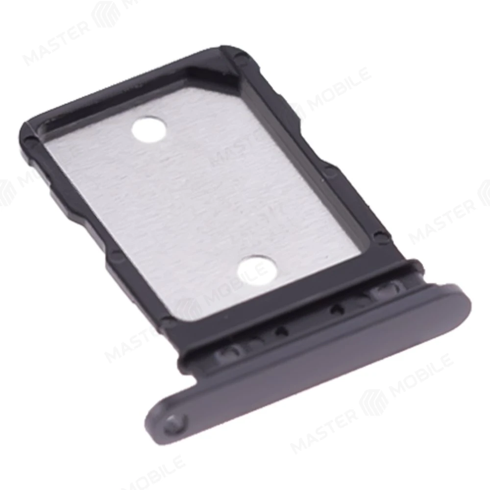 Держатель сим-карты для Google Pixel 8A (GKV4X/G6GPR/G8HHN/G576D) (черный) фото №3