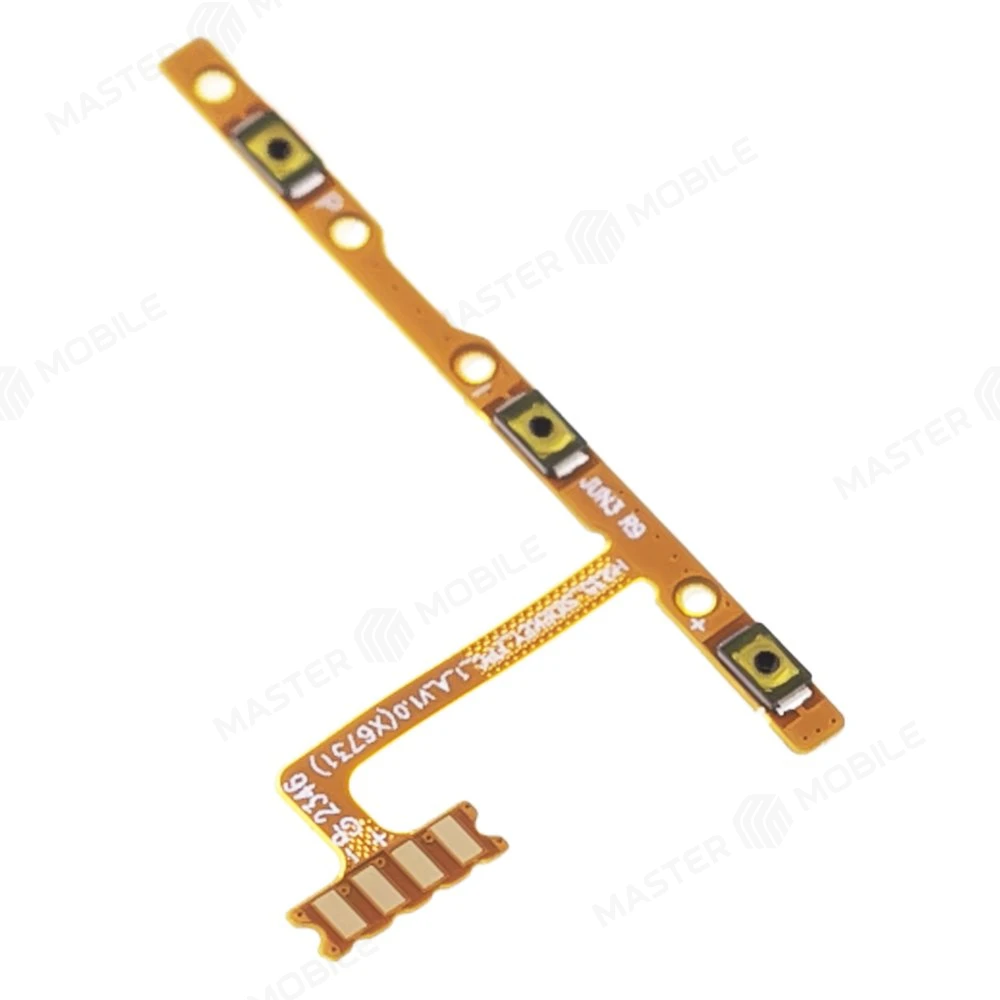 Шлейф для Infinix Zero 30 4G (X6731B) с комп. (на кнопку включения и кнопки громкости) фото №3