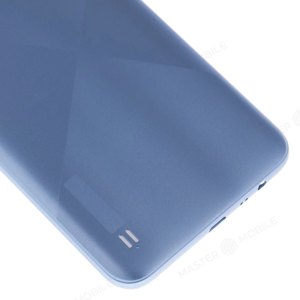 Задняя крышка для Realme C21Y (RMX3261/RMX3263) (голубой) (в сборе со стеклом камеры) фото №4