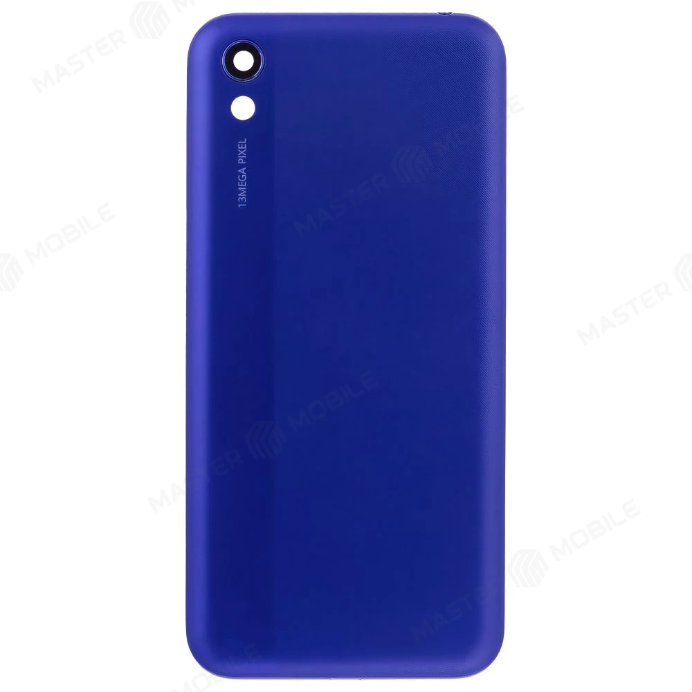 Задняя крышка для Huawei Honor 8S (KSA-LX9) (синий) (в сборе со стеклом камеры)