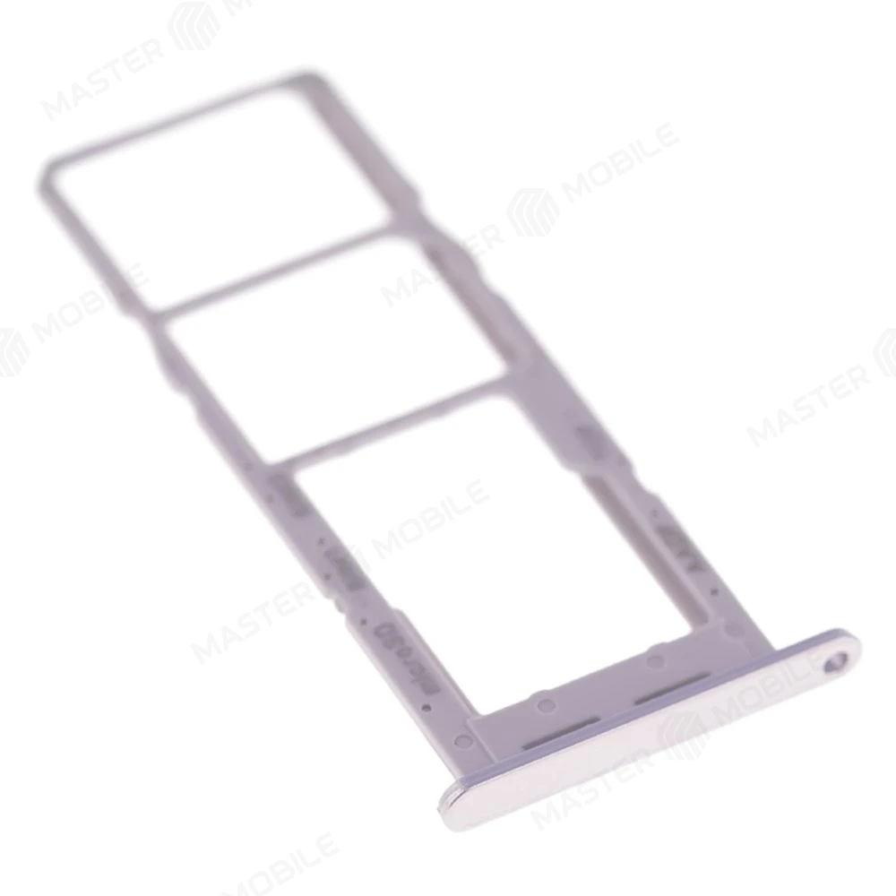 Держатель сим-карты для Samsung A145 Galaxy A14 (серебристый) фото №3