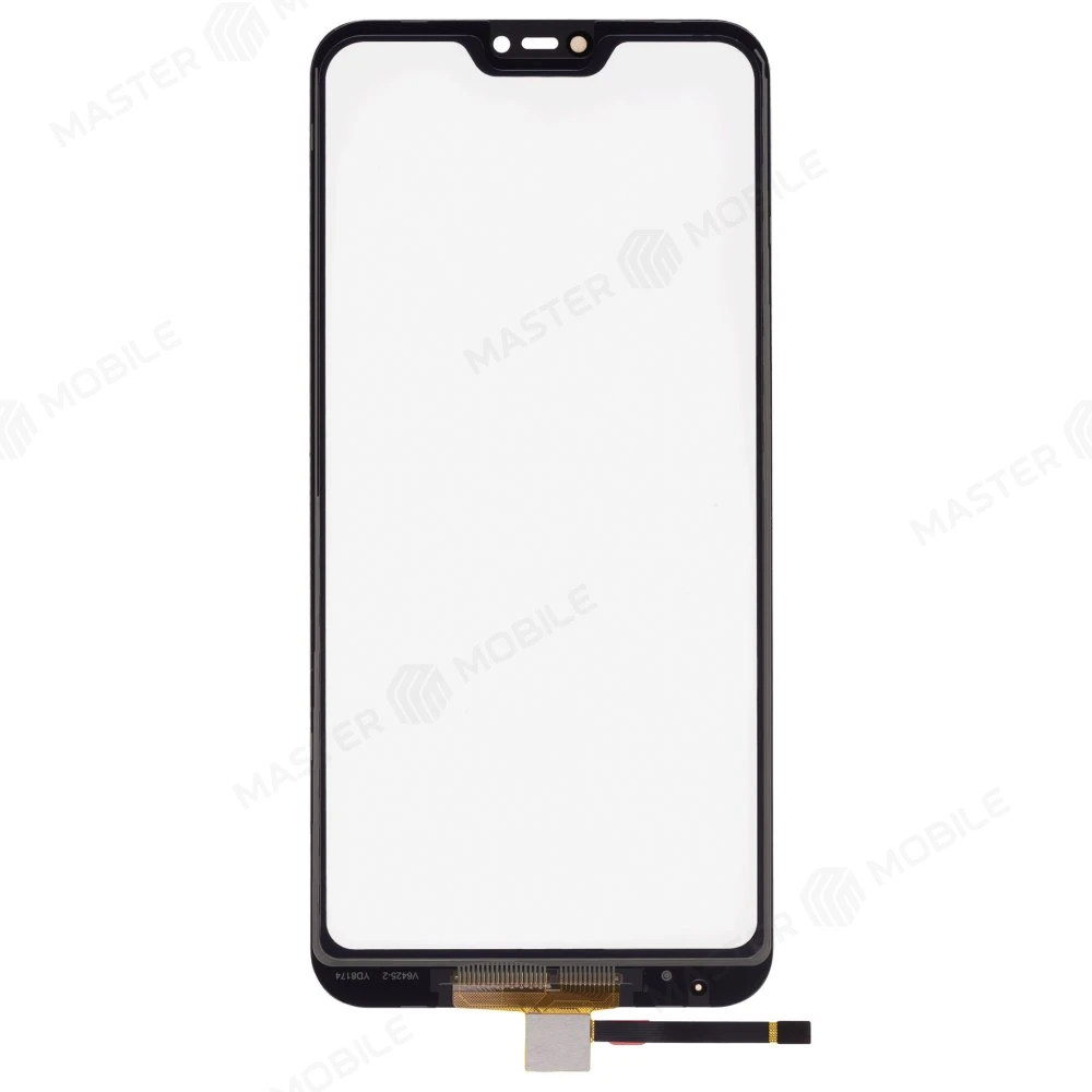 Стекло модуля + тачскрин для Xiaomi Mi A2 Lite (M1805D1SG) / Redmi 6 Pro + OCA (черный) фото №1