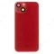 Задняя крышка для Apple iPhone 14 (красный) (в сборе со стеклом камеры и шлейфом) (Premium)  фото №1