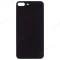 Задняя крышка для Apple iPhone 8 Plus (черный) (Premium) фото №1
