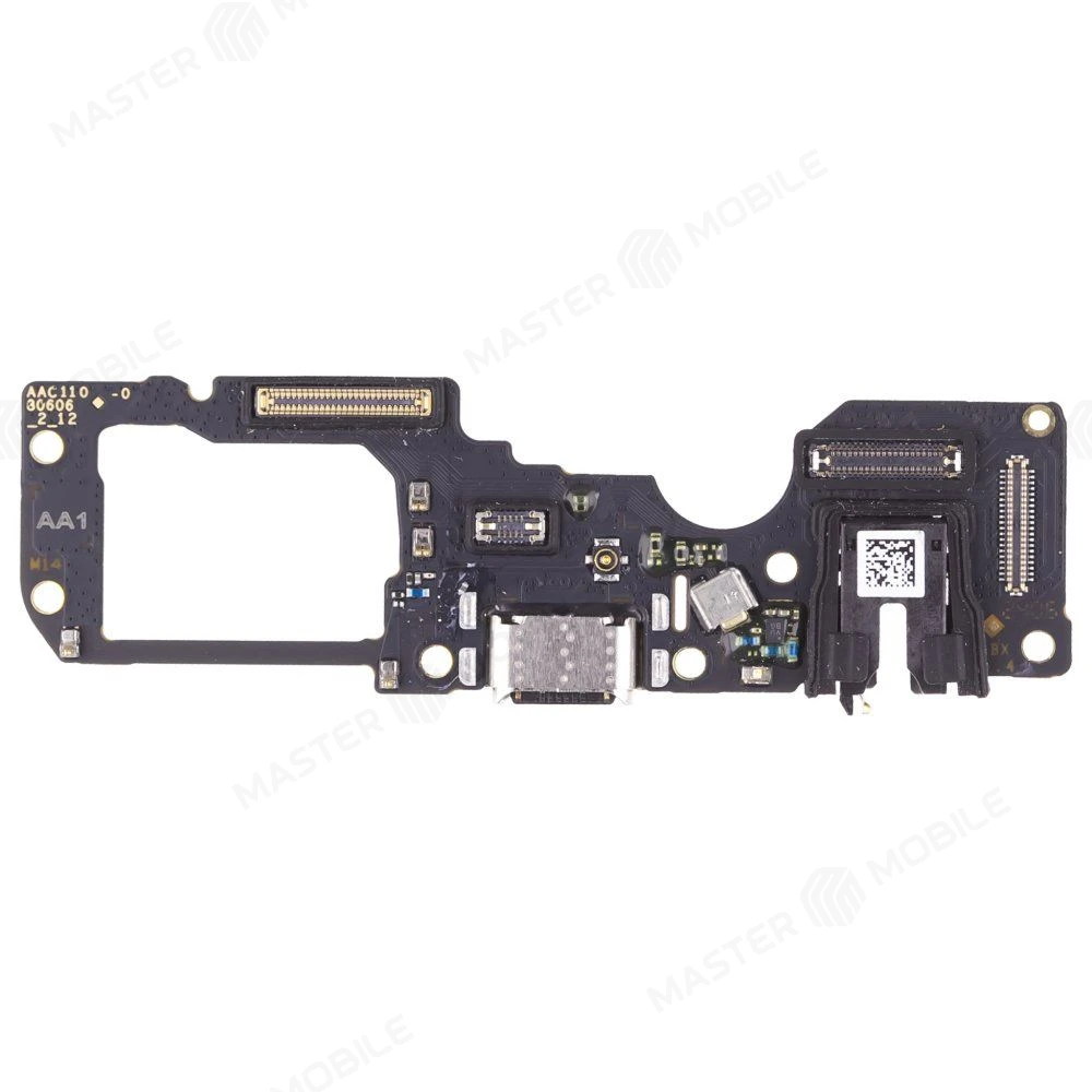 Нижняя плата для OPPO A78 4G (CPH2565) с комп. + разъем зарядки + микрофон (ORIG100)  фото №1