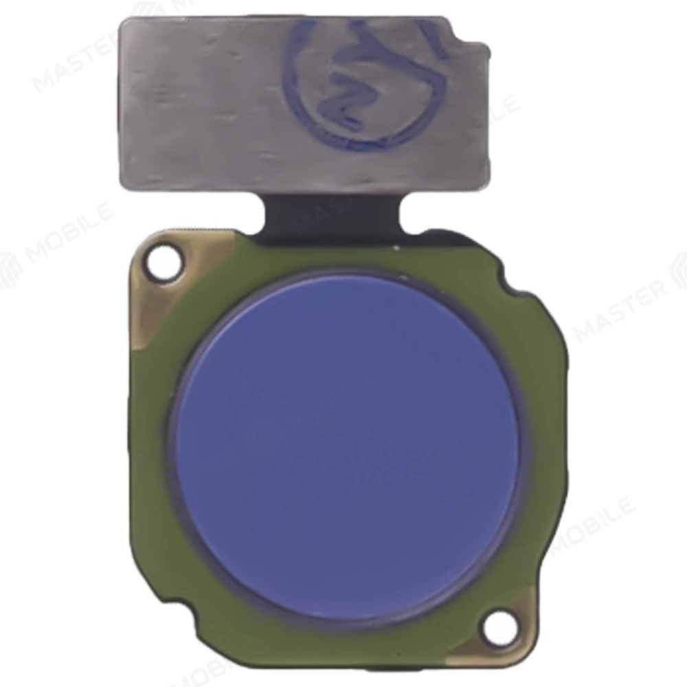 Шлейф для Huawei Nova 2i (RNE-L21) / Mate 10 Lite (RNE-L01) с комп. + сканер отпечатка пальца (синий)  фото №1