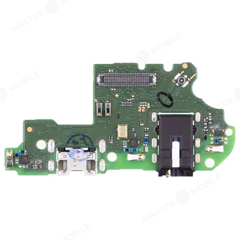 Нижняя плата для Huawei P Smart 2019 (POT-LX1) с комп. + разъем зарядки + разъем гарнитуры + микрофон (ORIG100)  фото №1