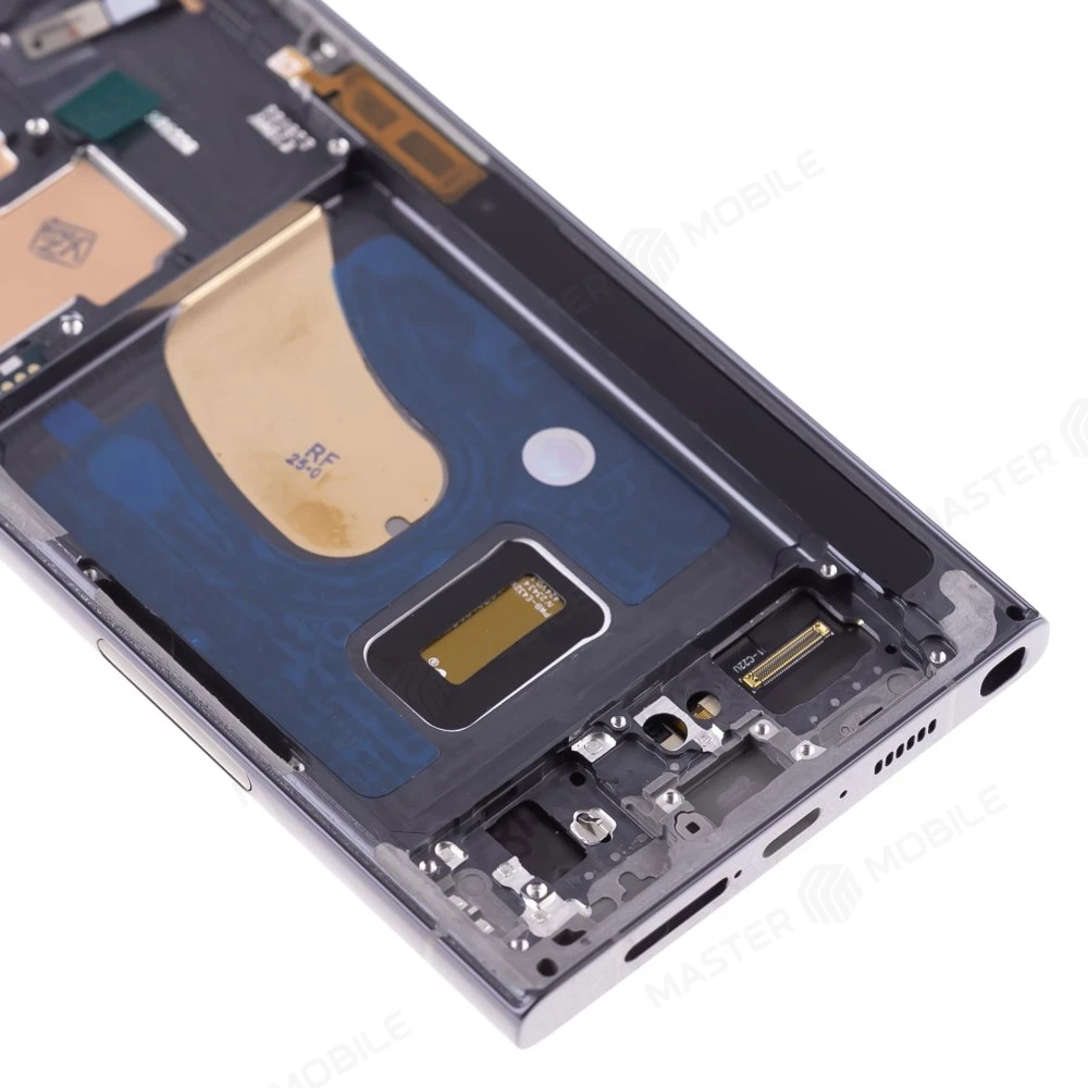 Дисплей для Samsung S918 Galaxy S23 Ultra + тачскрин (зеленый) (в рамке) (OLED) (Small Size) фото №4