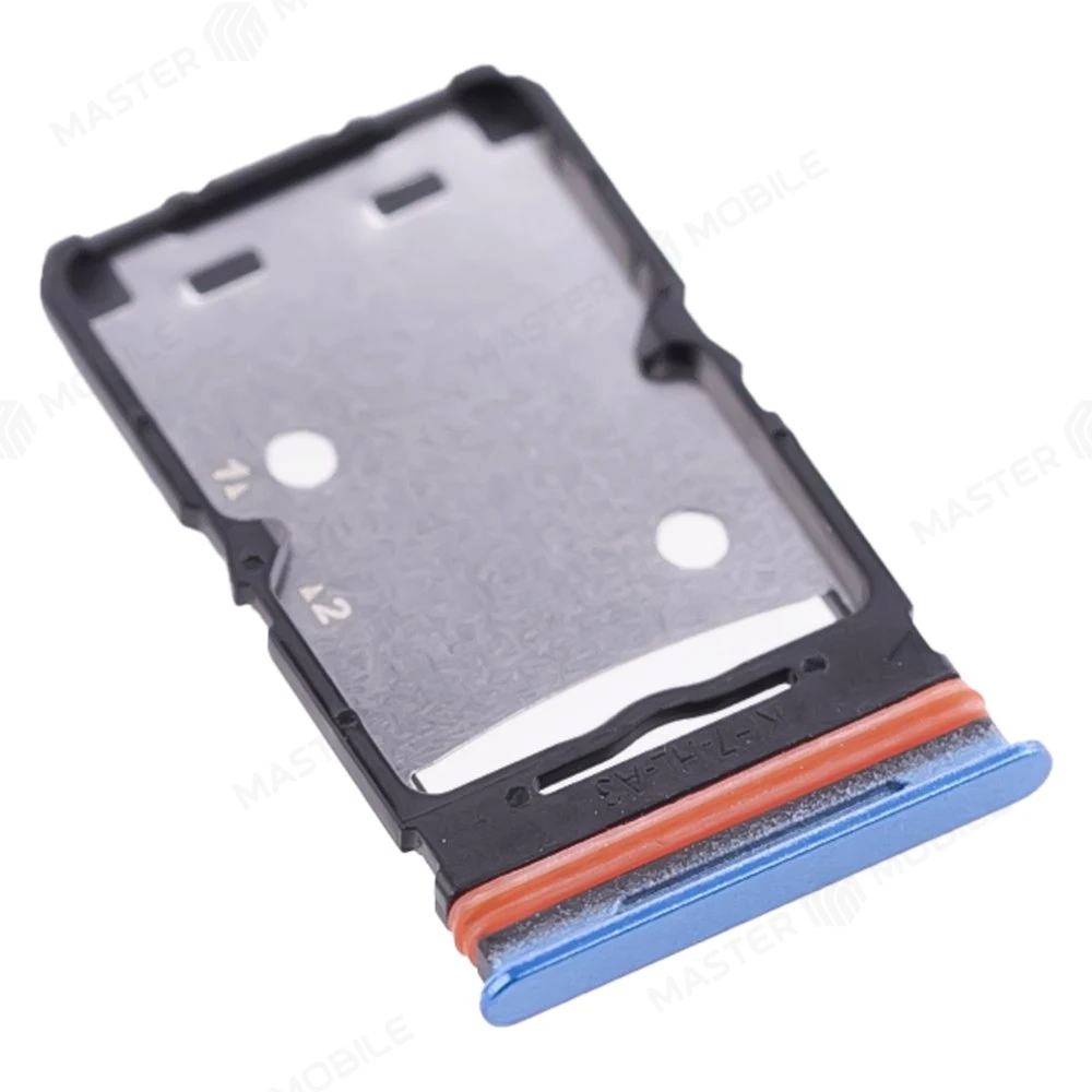 Держатель сим-карты для Tecno Spark 9 Pro (KH7N) (синий) фото №3