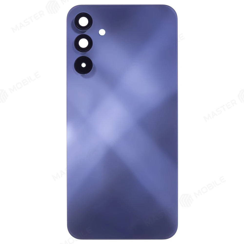 Задняя крышка для Samsung A155F Galaxy A15 4G (синий) (в сборе со стеклом камеры)
