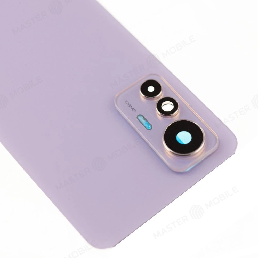 Задняя крышка для Xiaomi 12 Lite (2203129G) (розовый) (в сборе со стеклом камеры) фото №3