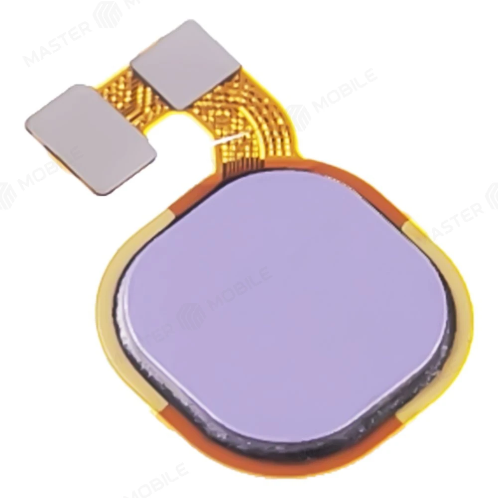 Шлейф для Infinix Hot 12i (X665B) / Hot 12 Play NFC (X6816D) / Hot 20i (X665E) и др. с комп. + сканер отпечатка пальца (фиолетовый) фото №3