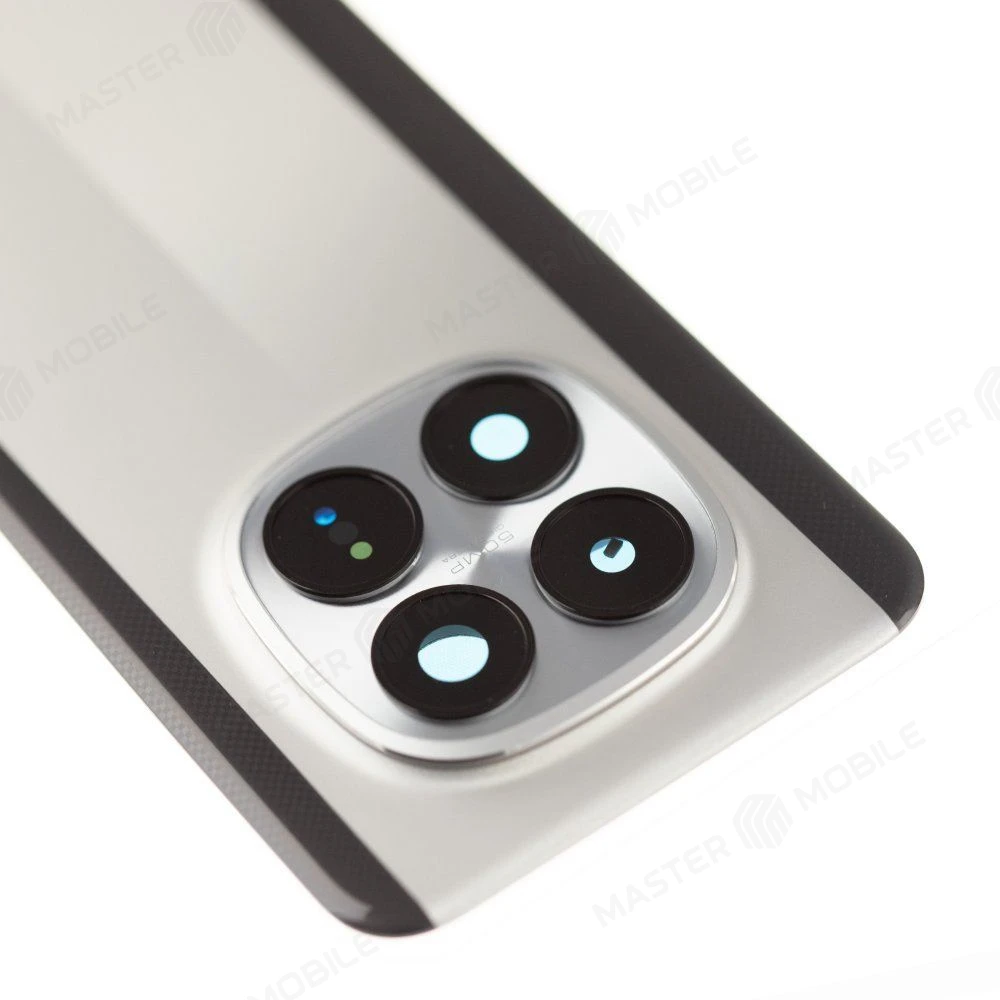 Задняя крышка для Xiaomi Poco M8 Pro (2510EPC8BG) (серый) (в сборе со стеклом камеры) фото №3