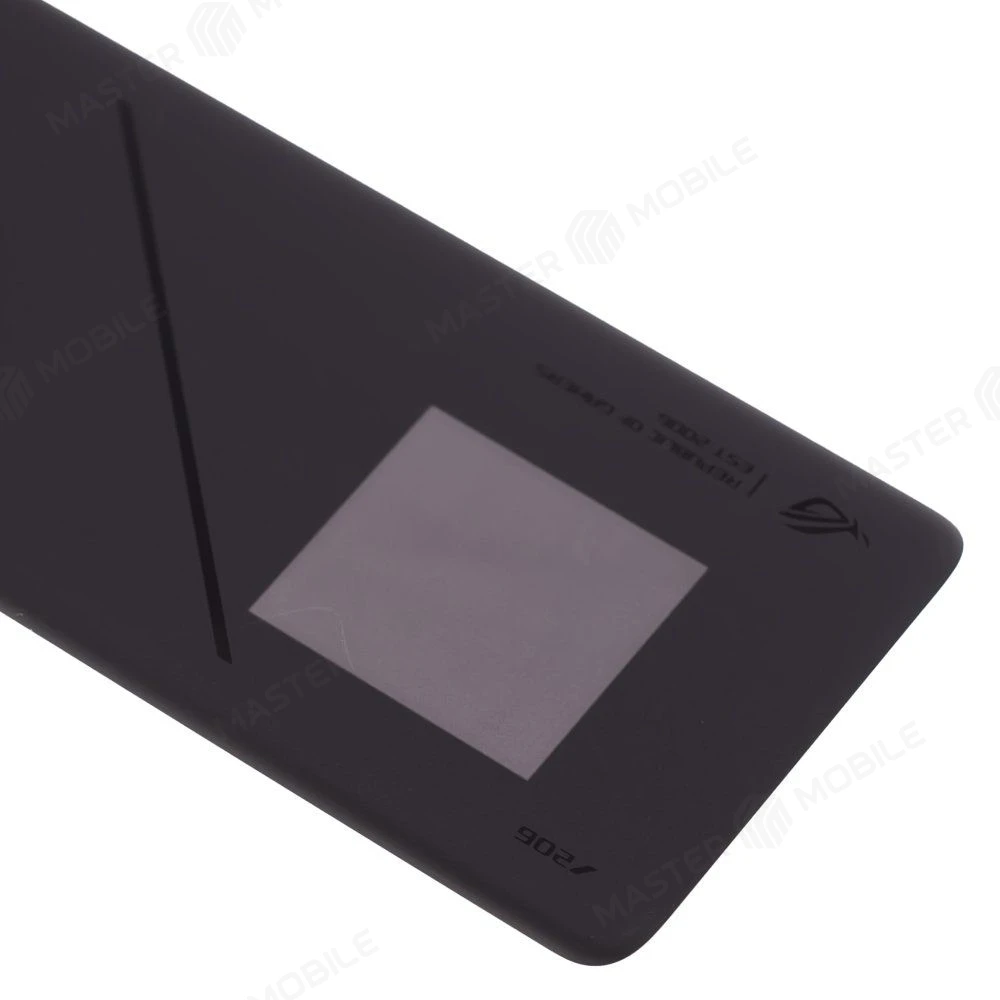 Задняя крышка для Asus ROG Phone 9 Pro (AI2501) (черный) (в сборе со стеклом камеры) (ORIG100) фото №4