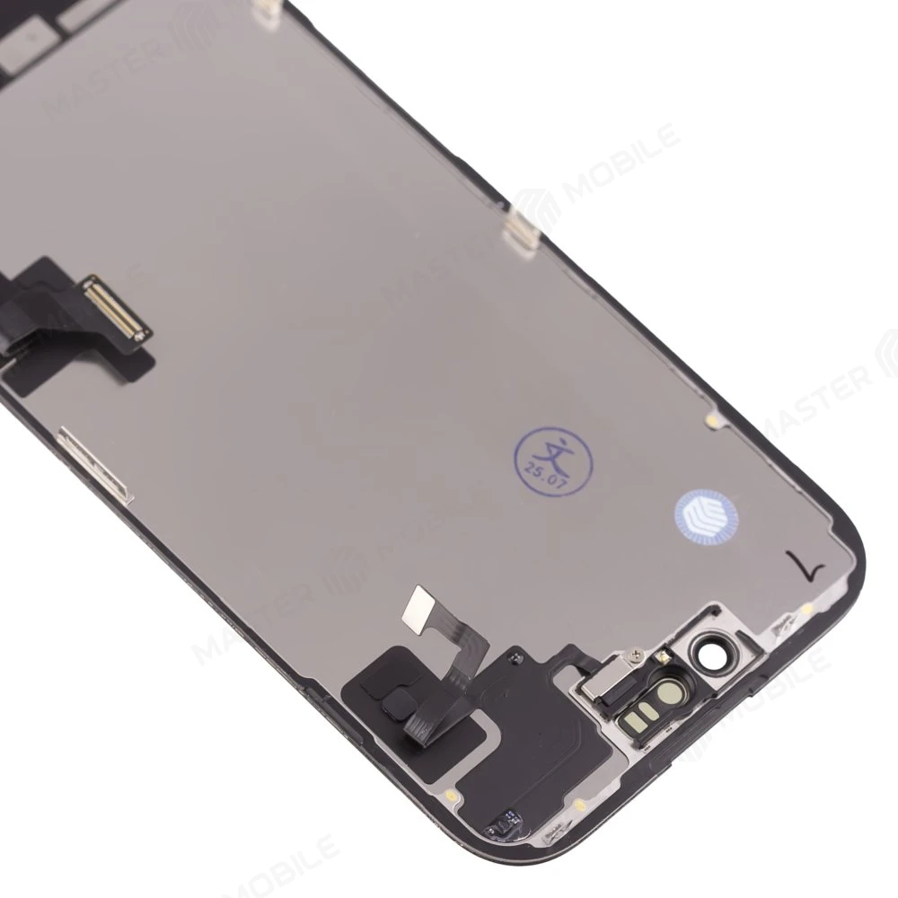 Дисплей для Apple iPhone 15 + тачскрин + ALS шлейф (черный) (с разбора) (ORIG100) фото №3