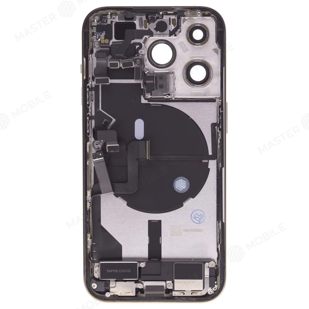 Корпус для Apple iPhone 14 Pro (золотистый) (в сборе) (с разбора) (ORIG100) (возможен дефект ЛКП) фото №2