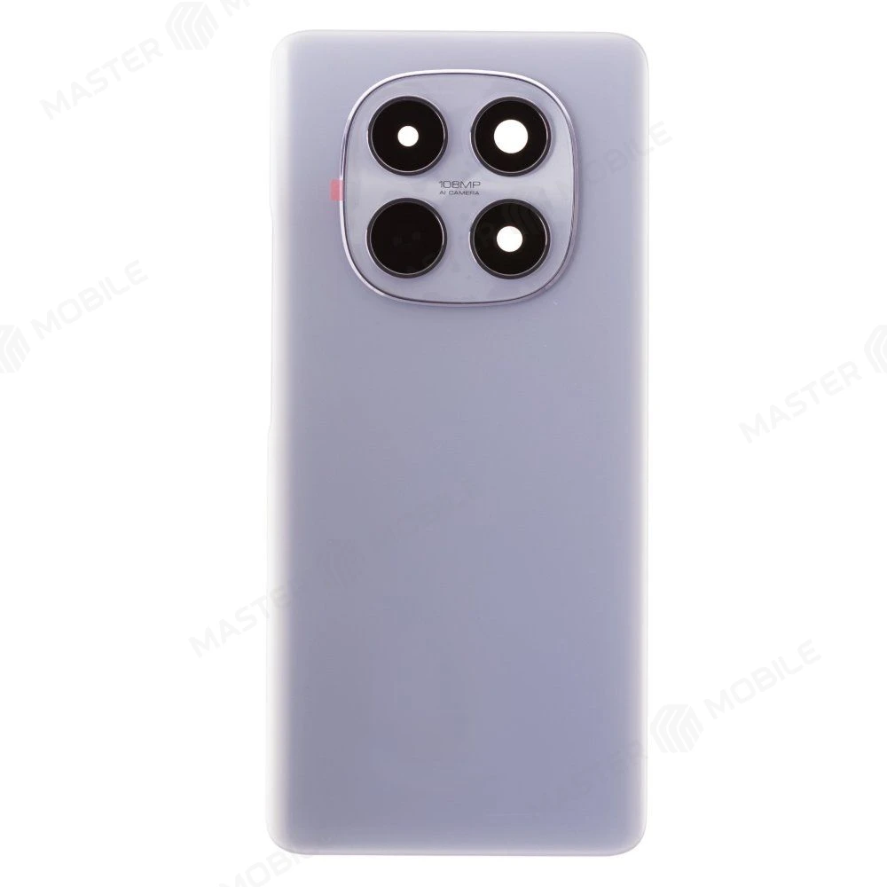 Задняя крышка для Xiaomi Redmi Note 15 4G (2510DRA23G) (фиолетовый) (в сборе со стеклом камеры)