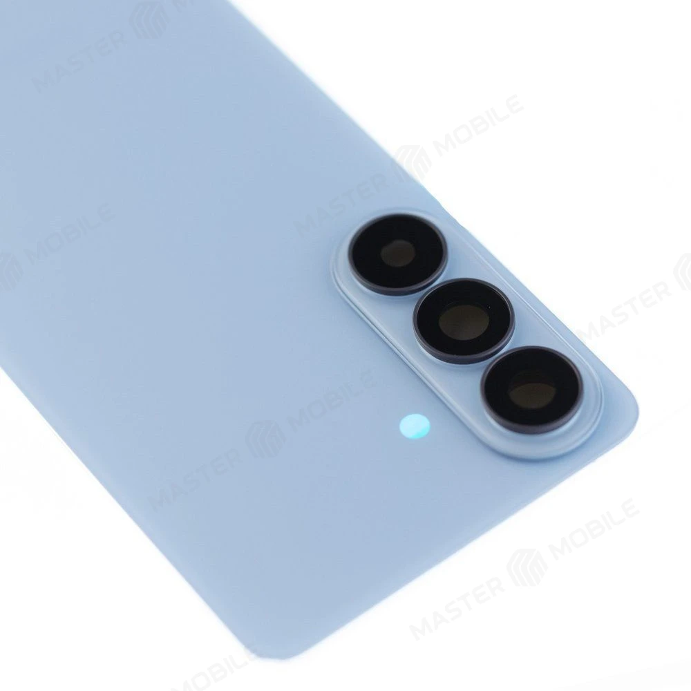 Задняя крышка для Samsung S942 Galaxy S26 (голубой) (в сборе со стеклом камеры) (ORIG100)  фото №3