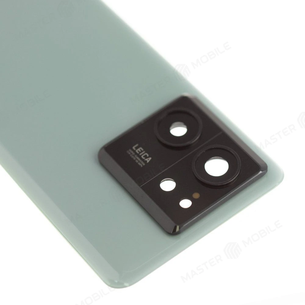 Задняя крышка для Xiaomi 13T Pro (23078PND5G) (зеленый) (в сборе со стеклом камеры) (ORIG100)  фото №3