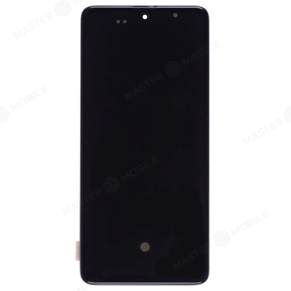 Дисплей для Samsung A515 Galaxy A51 + тачскрин (черный) (в рамке) (OLED) (Full Size)